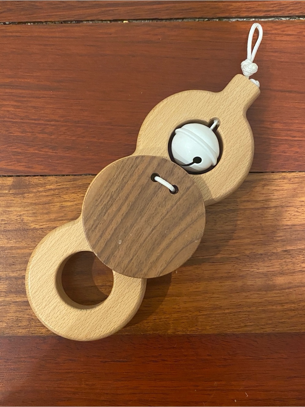 Lovevery Play Gym Hanging Wood Bell Replacement Clapper